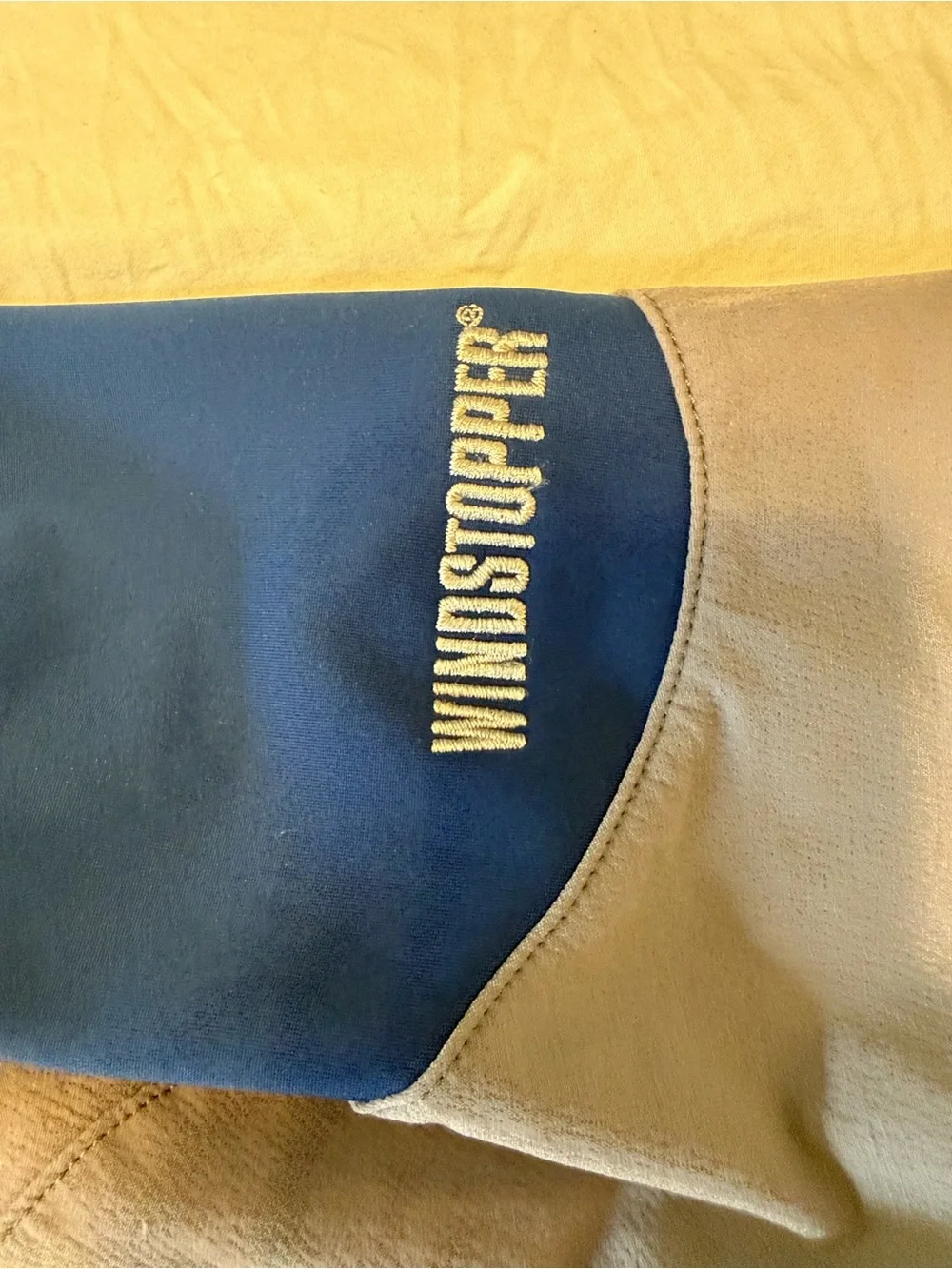 The North Face colorblock softshell